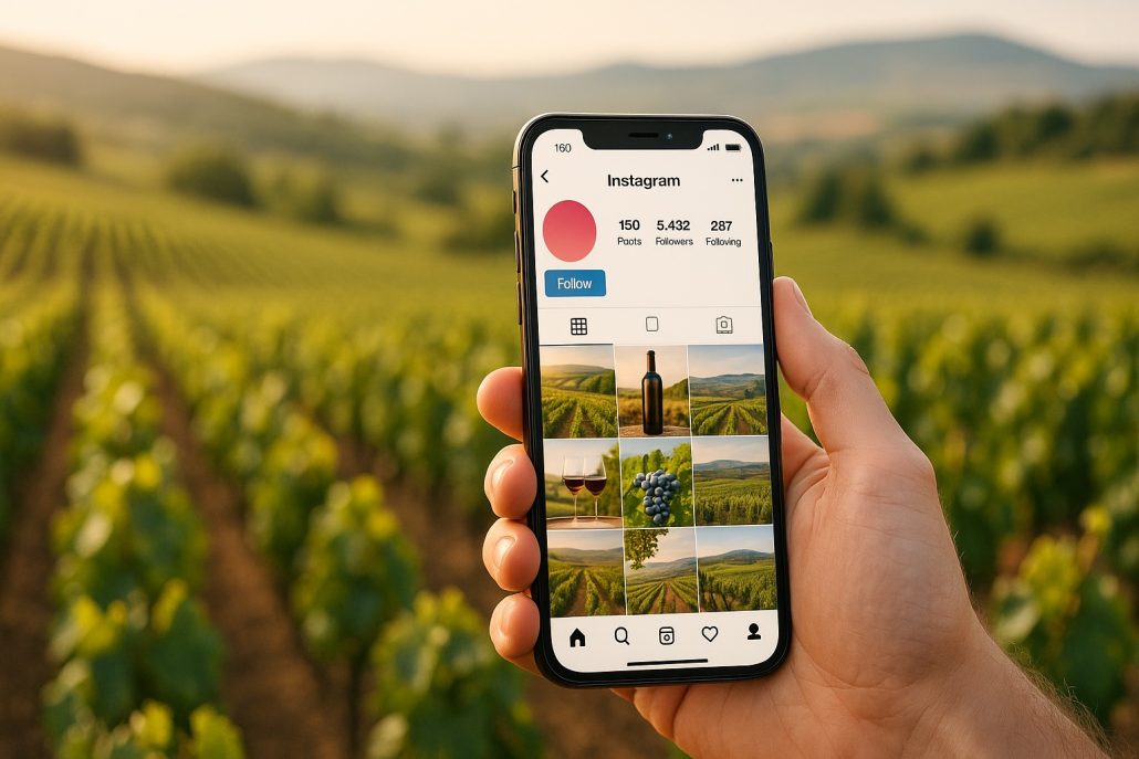 Instagram pour les viticulteurs